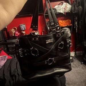Killstar bondage tote bag